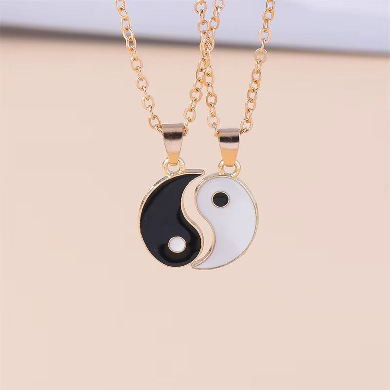 Yin Yang Tai Chi Necklace, Unisex