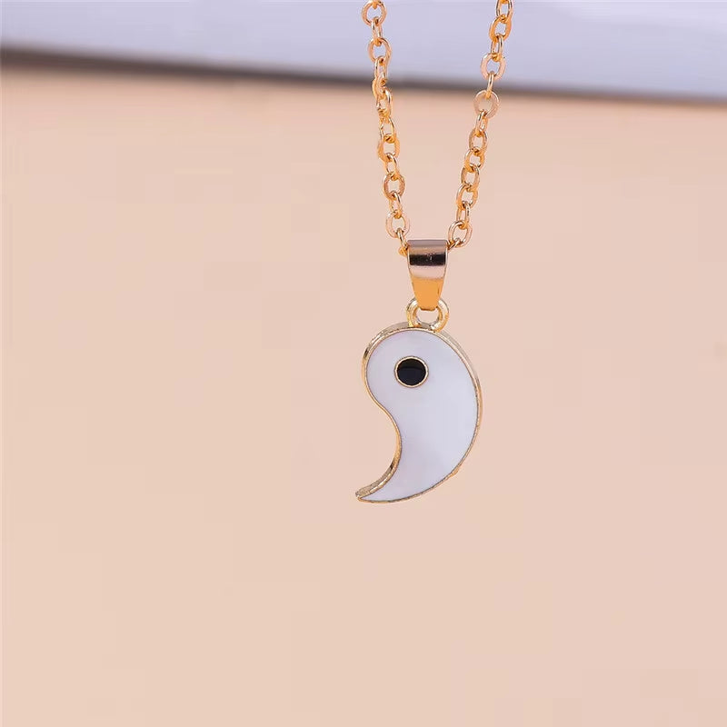 Yin Yang Tai Chi Necklace, Unisex